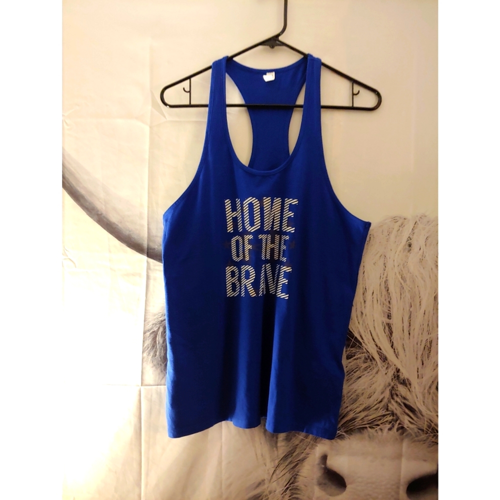 Home of the Brave tank top